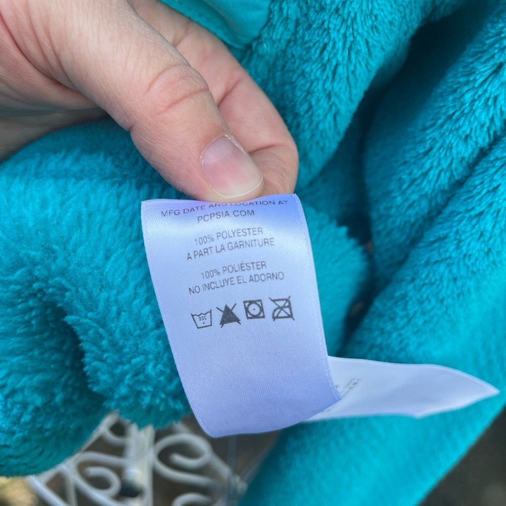 PATAGONIA Re-Tool Snap-T Epic Blue X-Dye Fleece Pullover Sweater Women’s Size M - Picture 11 of 12